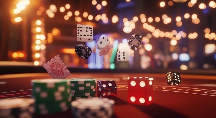 Live casino gaming with live dealers